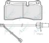 APEC braking PAD1996 Brake Pad Set, disc brake